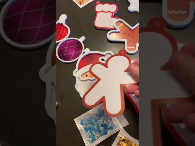 Kids craft - Christmas ornaments