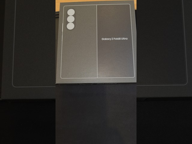 Samsung Galaxy Fold 8 Ultra Unboxing
