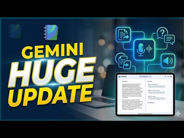 Google Gemini Notebook Just Changed AI Forever! 🤯 10 Powerful New Features You NEED to See (2026)