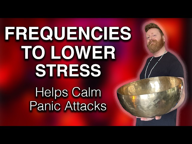 Slow Tempo Pulsing Bowls for Lowering Heart Rate and Calming Panic Attacks