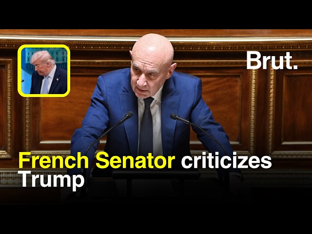 French Senator criticizes Trump
