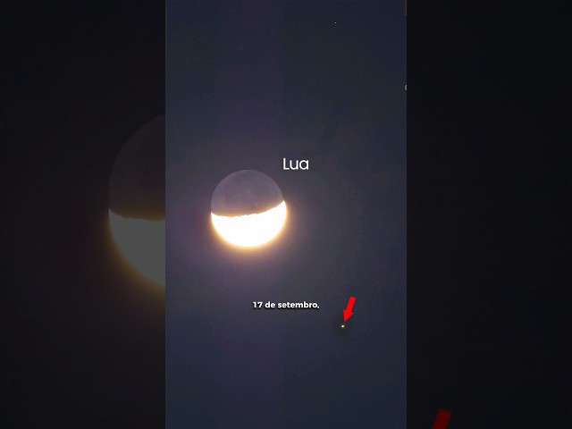 Moon and Antares