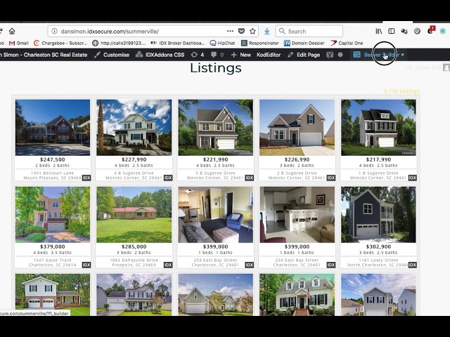 FlexMLS plugin settings on Page Builder SweetSite WordPress for Real Estate