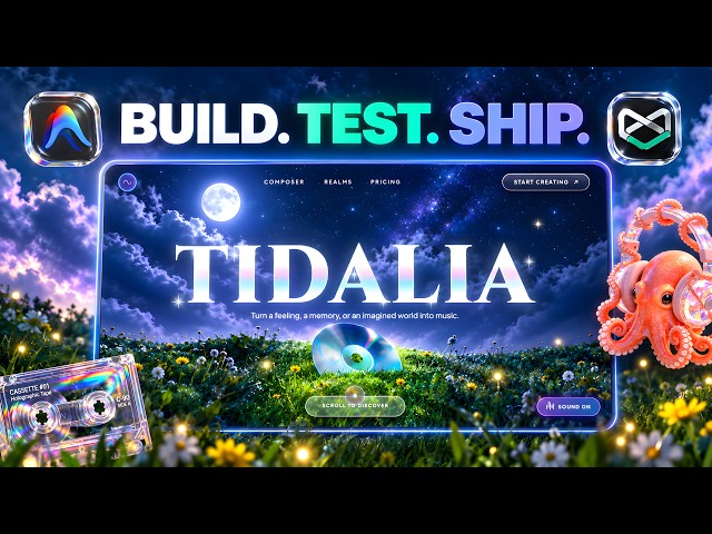 Build a Cinematic AI Website with Antigravity + TestSprite (Full Tutorial)