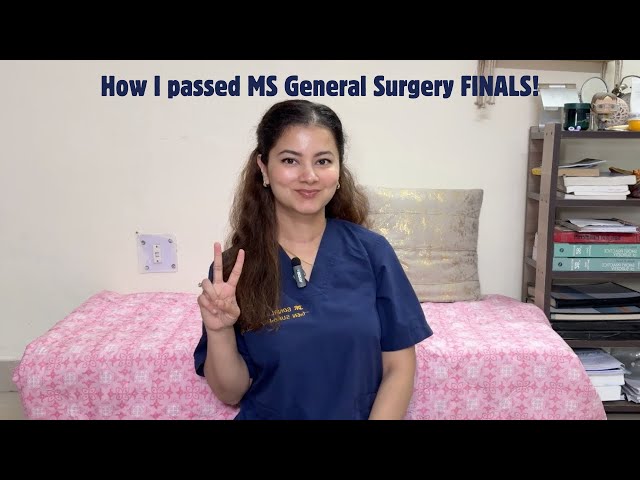 I passed MS Surgery Theory Exam | My Notes Strategy