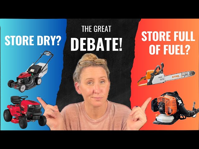 Starts Every Time! The BEST Way To Store Your Small Engine Equipment!