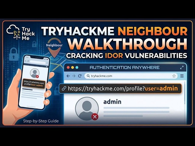 Solving Neighbour Challenge From TryHackMe Step By Step & IDOR Vulnerability  [Arabic]