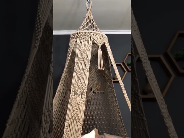 Macrame Swing Chair Tutorial | Macrame Hammock Swing Chair Tutorial #macrametutorial #swingchair