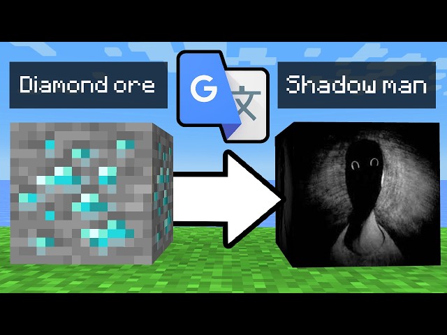 I Put Every Minecraft Texture Through Google Translate 100 QUADRILLION Times...