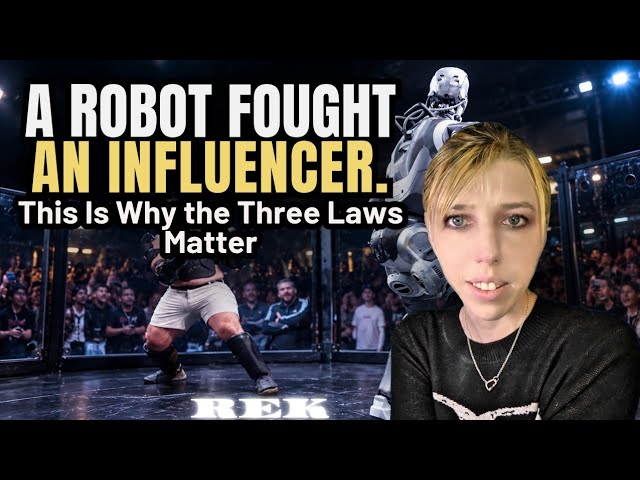 A Robot Fought an Influencer. Why the Three Laws Matter.