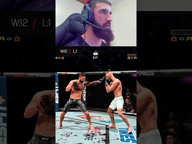 Insane Comeback in UFC 5 😭 #ufc #ufc5 #gaming