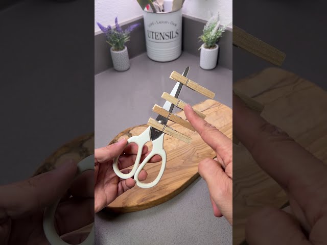 The Secret To Razor Sharp Scissors In 30 Seconds #shorts #diyhacks