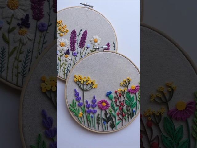 πͺ‘ Embroidery Paper Quilling Flowers