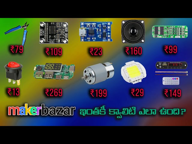 Makerbazar Products Unboxing & Review