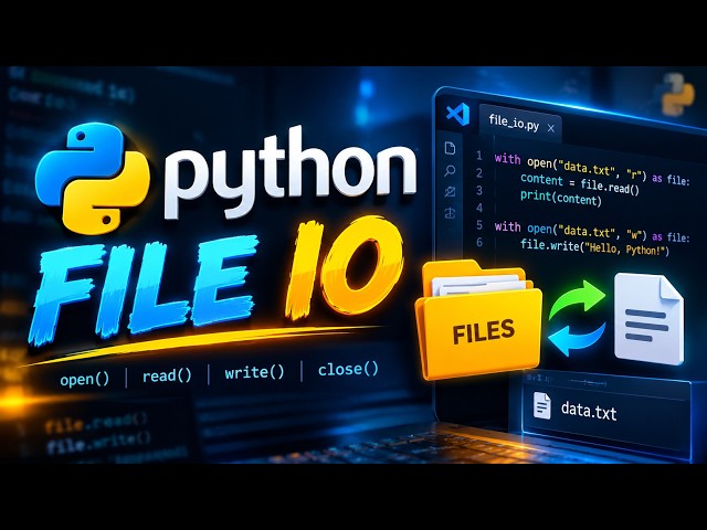 PYTHON fileIO for beginners