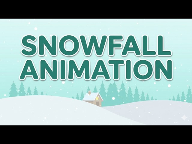 Snowfall Animation Clip