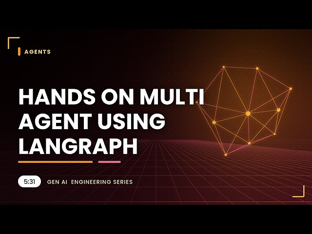 LangGraph Multi-Agent Hands-On | Code a Working Agent Team Step by Step