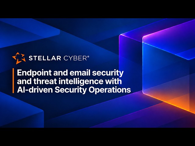 Endpoint and email security and threat intelligence with AI-driven Security Operations