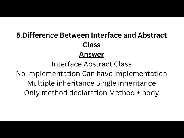Top ASP.NET MVC Interview Questions for Beginners | Constructor, Override, Abstract Class 💻