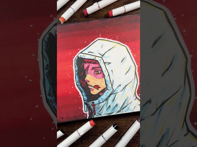How To Add BACKGROUNDS To Your Drawings! #arttutorial #shorts
