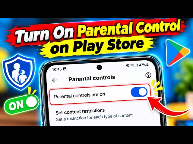 How to Turn ON Parental Control on Play Store! 🔒🔥 Easy Guide