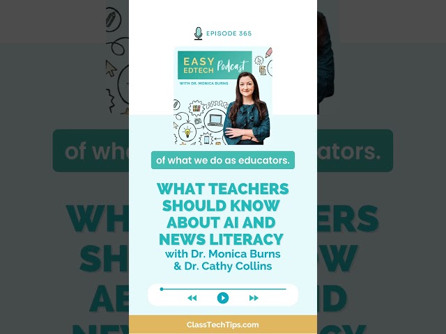 AI and News Literacy: What Every Teacher Should Know