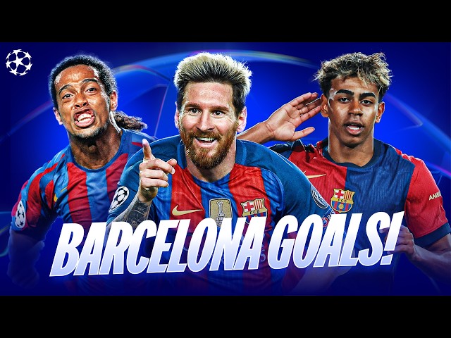 The BEST Barcelona Goals Of ALL TIME!
