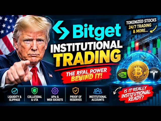 BITGET JUST CHANGED INSTITUTIONAL CRYPTO TRADING — HERE’S WHAT’S UNDER THE HOOD