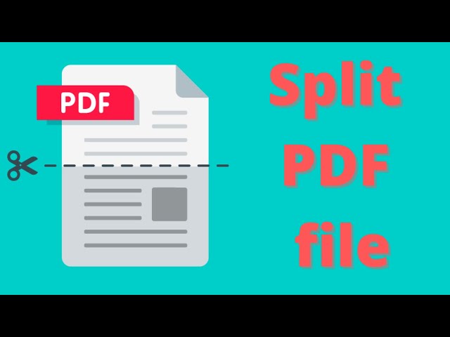 How to Split PDF Files
