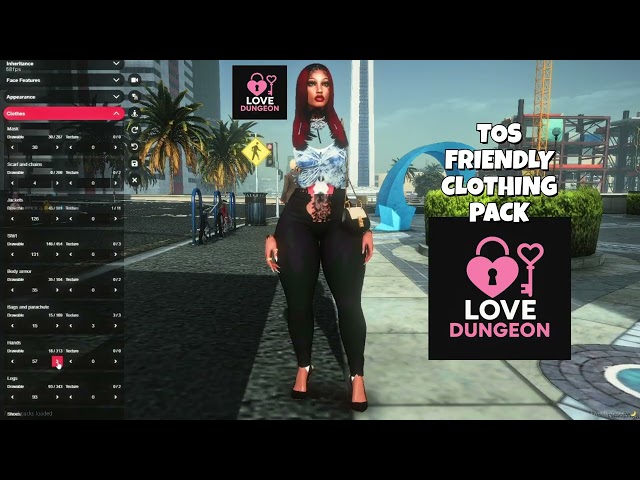 600+ Optimized Affordable TOS-Friendly Women’s Clothing Pack | SHOWCASE for FiveM | GTARP
