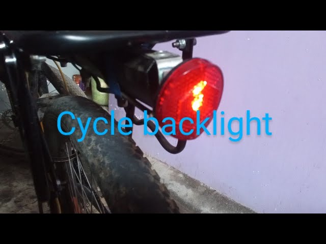 back light for cycle