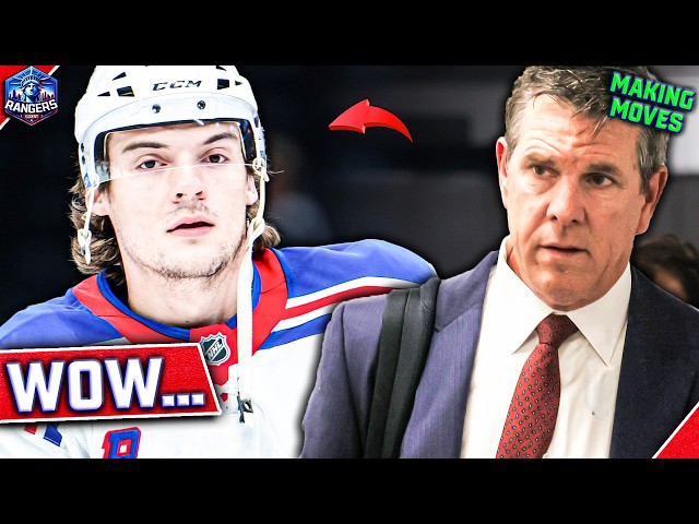 Rangers make SURPRISING move... This has SERIOUS implications | NYR News