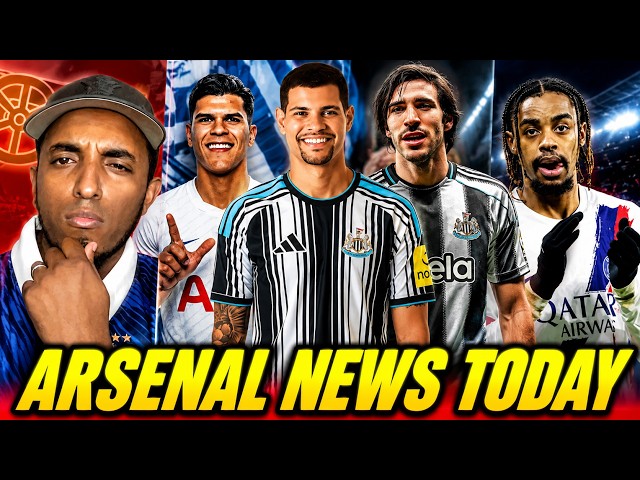 ARSENAL NEWS TODAY! BRUNO G UPDATE, BARCOLA TWIST & GOALKEEPER SHOCK 😳 SPURS SIGN FERNANDES & TONALI