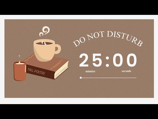 🍁 11H Study With Me | Gilmore Girls Inspired Pomodoro Timer (25/5) | jazz music for ADHD