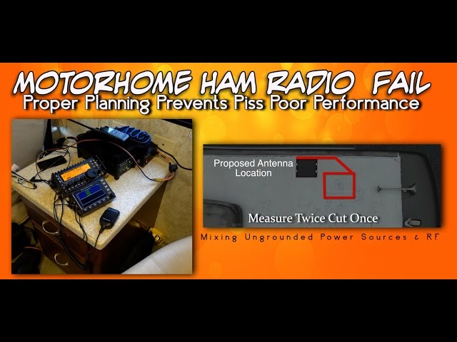 My initial plan for a motorhome based station, Update on CHA-P-Loop 2.0 K6UDA Radio Episode 48