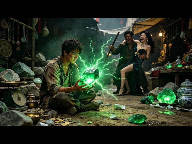 【FULL】🔥Betrayed jobless man awakens clairvoyance, striking gold with antiques and jade‑gambling.