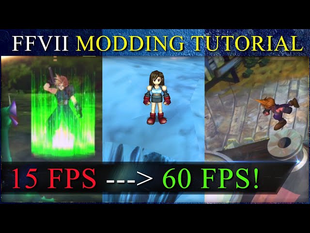Final Fantasy 7 now playable in 60FPS! Mod Guide! This could FREAK you out!
