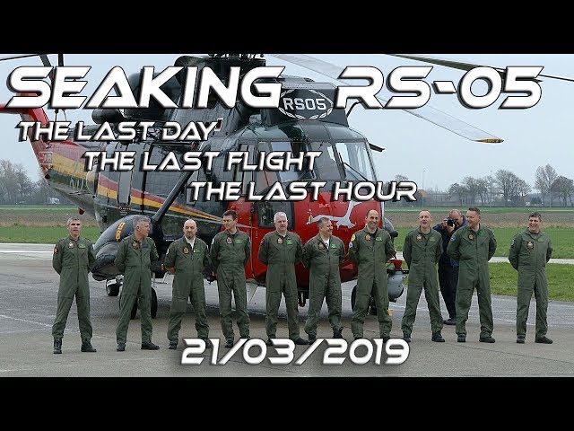 Seaking Last Flight :Report of the Last Day and Last Flight of the Last Belgian Seaking RS-05