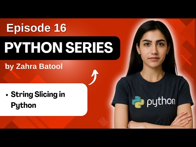 Python String Slicing Explained in 5 Minutes 🔥 | Easiest Way with Real-Life Examples