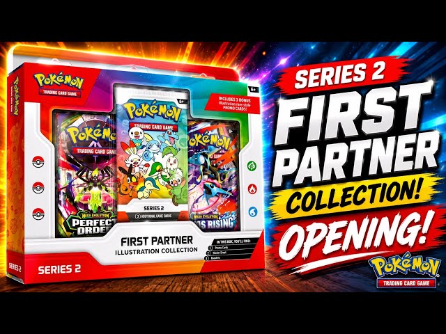 Opening the Pokémon First Partner Illustration Collection – Series 2!