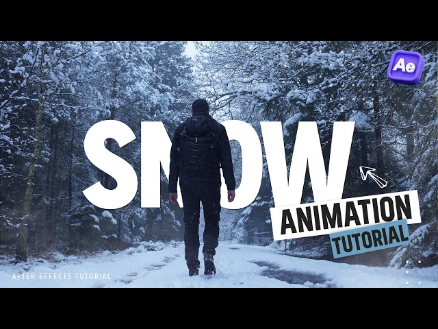 After Effects: Cinematic Text Behind Subject Using Object Matte