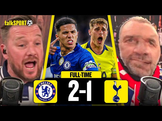"GET THAT MASK OFF!" Live Goal Reactions from Jamie O'Hara & Jason Cundy as Chelsea BEAT Spurs!