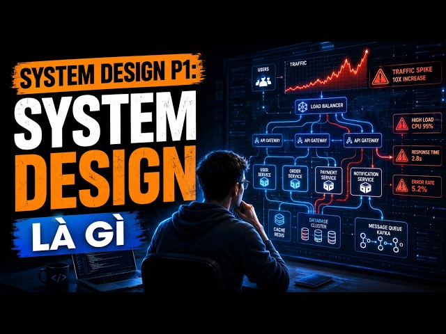 System Design là gì? Vì sao code tốt vẫn chưa đủ? | System Design P1