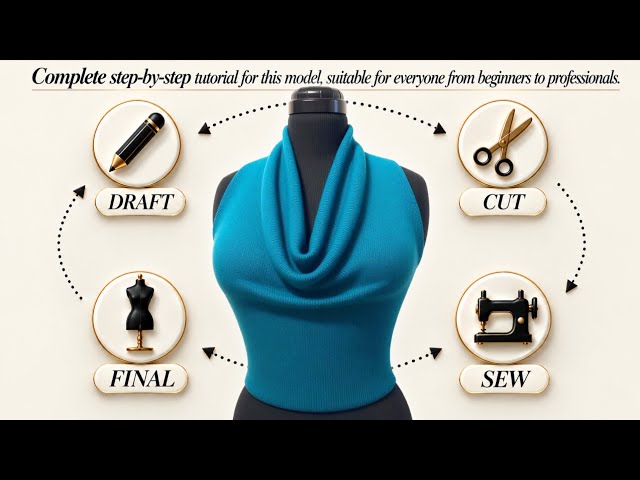 Pattern Making • Cutting • Sewing | Complete Garment Tutorial | All Levels