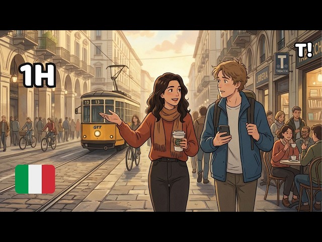 1 Hour of Real Italian Conversations 🇮🇹 | Beginner A1–A2 Listening Practice