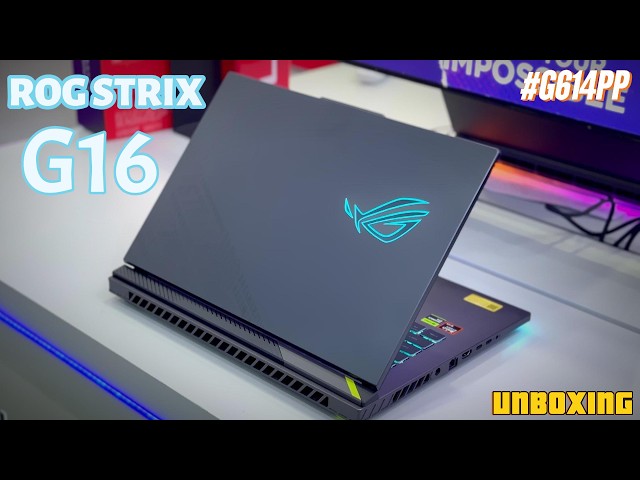 ASUS ROG Strix G16 Unboxing & First Look! 🔥G614PP #RTX5070