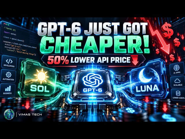 GPT 6 Sol & Luna Are Here — Powerful AI Just Became Much Cheaper