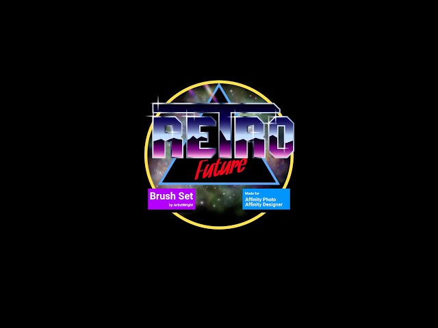 Retro Future Brush Set - Affinity Designer & Affinity Photo