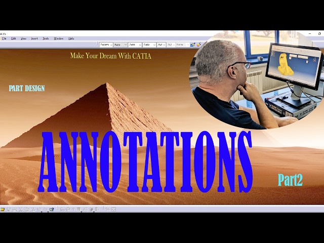 CATIA FTA Tutorial | Annotation Tools: Flag Note, Section View & 3D Tag
