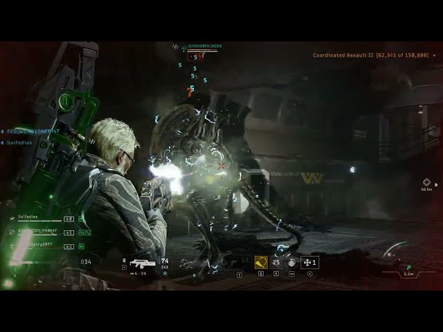 Aliens Fireteam Elite 2 - Breaking and Entering Intense Machinist Gameplay - PC 4K (2160p) 60FPS